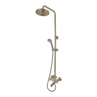 Душевая система тропический душ Mixxus Premium Retro Bronze-009-J MI1655 бронза
